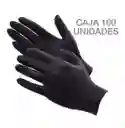 Guante Nitrilo Negro X 100 Unidades