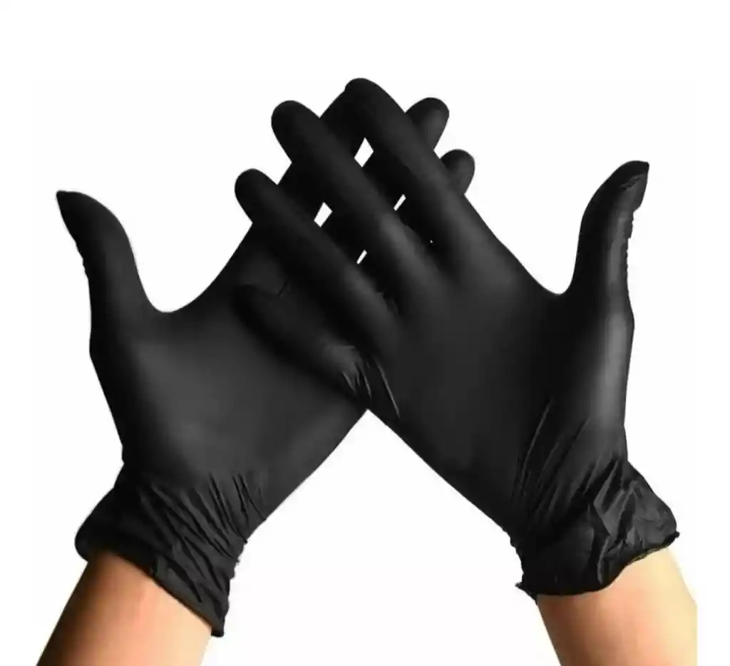 Guante Nitrilo Negro X 100 Unidades