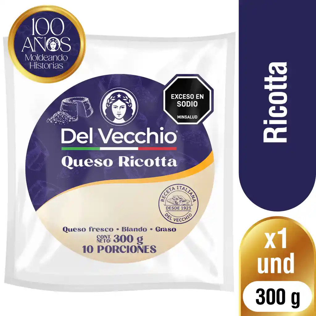 Del Vecchio Ricotta 300g