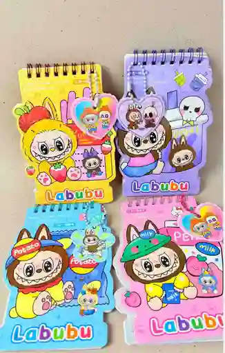 Cuadernos Labubu Kawaii Libreta