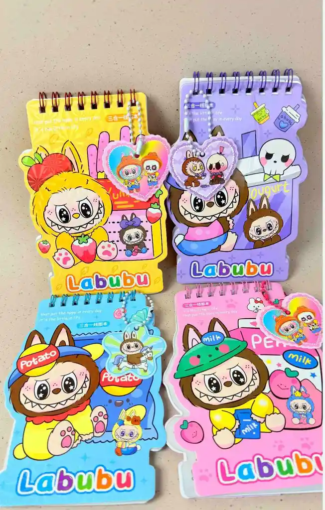 Cuadernos Labubu Kawaii Libreta