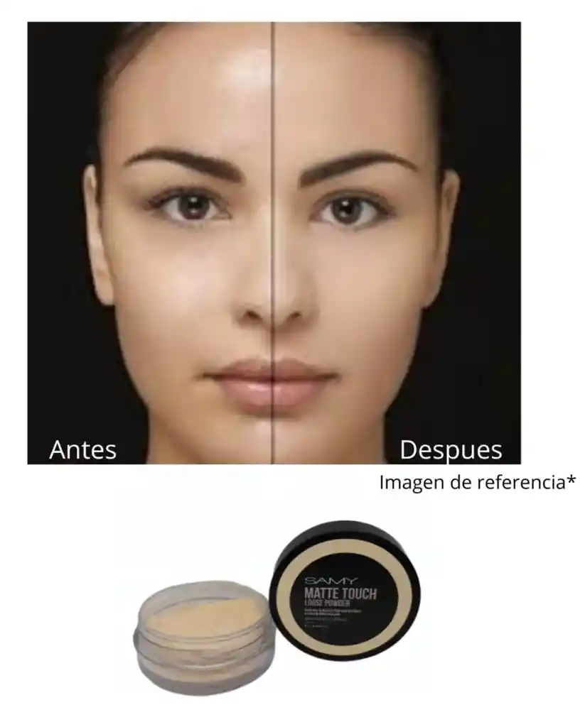Polvo Suelto Traslucido Matte Touch Samy