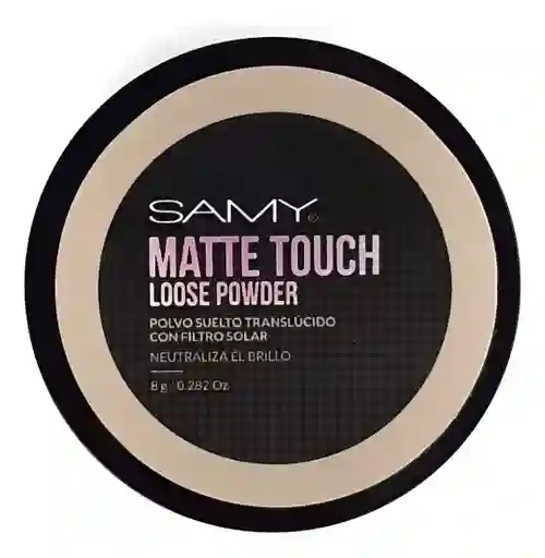 Polvo Suelto Traslucido Matte Touch Samy