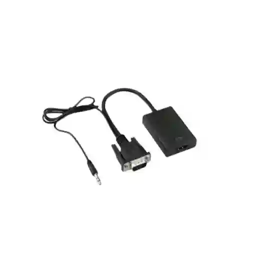Adaptador Vga A Hdmi 1080p Con Audio
