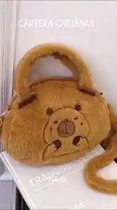Bolsos Mochila Peluche Pequeña Diseño Capybara capibara