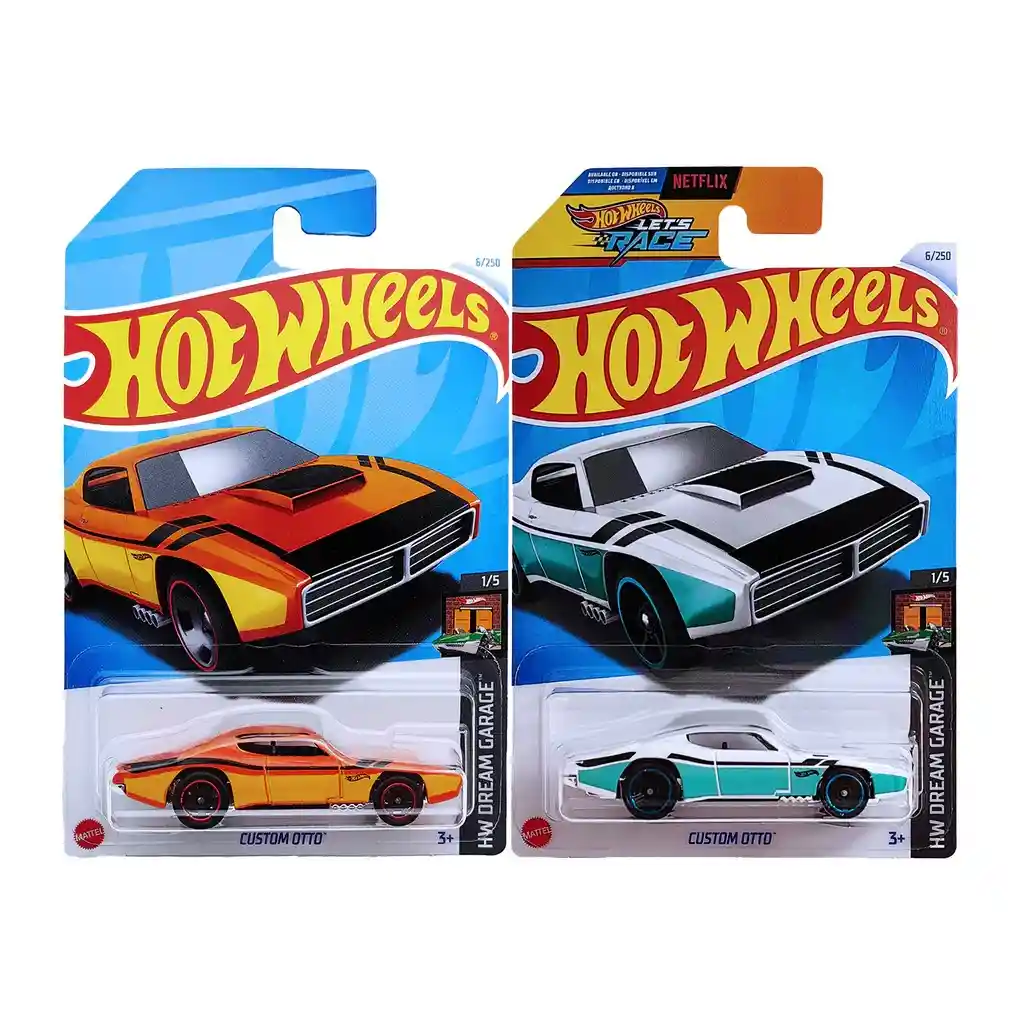 Juguete Carro Hot Wheels Original Custom Otto Hw Dream Garage