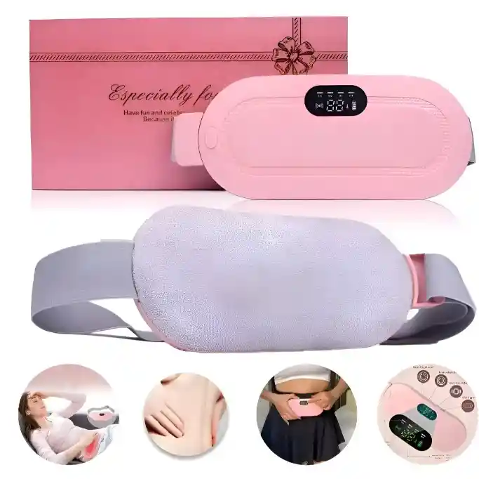 Masajeador Termico Abdominal Aliva Dolor Colicos Recargable