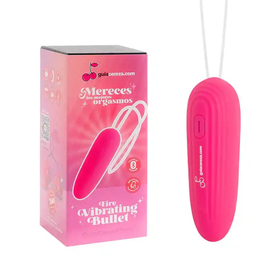 Fire Vibrating Bullet Controlado Por App Global