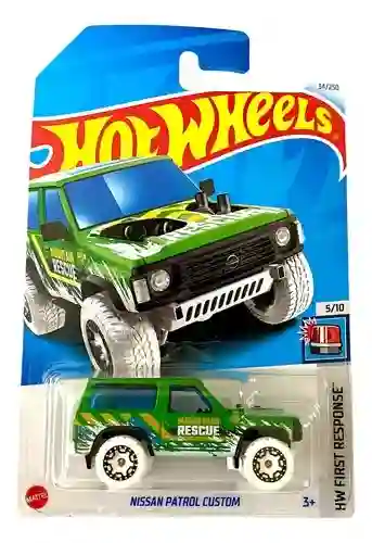 Juguete Carro Hot Wheels Original Nissan Patrol Custom Hw First Response