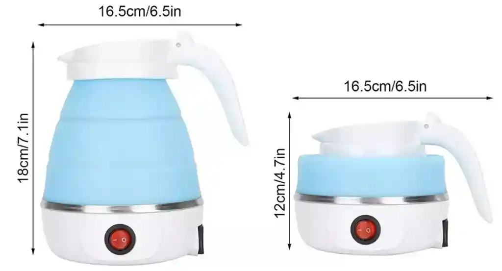 Tetera Hervidora De Agua Plegable