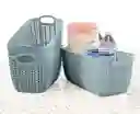 Canasta Organizadora Multiusos Tejido Rattan