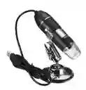 Microscopio Usb Digital 1600x 8 Led Electronico Capilografo