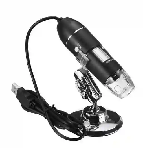 Microscopio Usb Digital 1600x 8 Led Electronico Capilografo