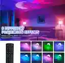 Lampara Proyectora Astronauta Bluethooth Nebulosa Glaxia Sonidos Relajantes Temporizador