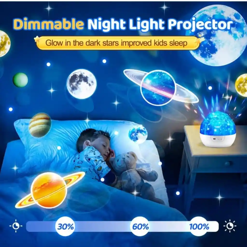 Lámpara Proyectora Diamantes Magicos