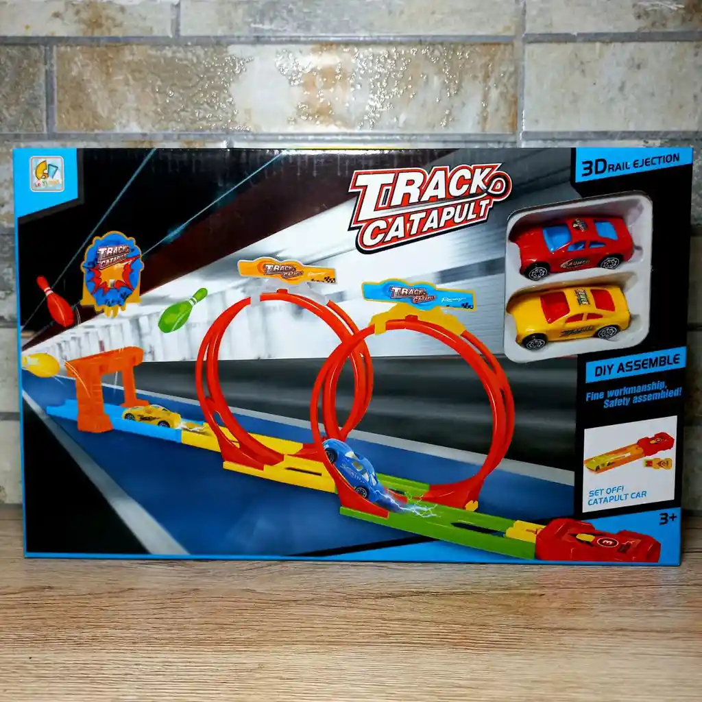 Pista Carros Track Racing 360°