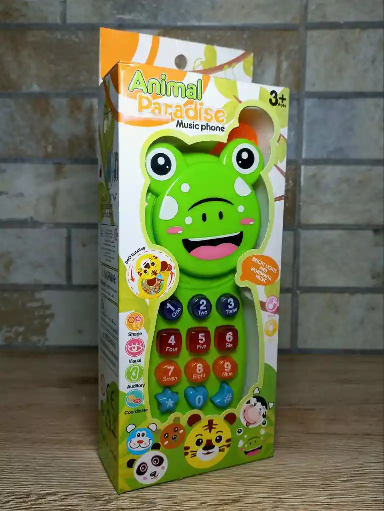 Celular De Luz Y Sonido Para Bebé Interactivo