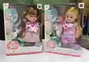 Muñeca Toma Tetero Y Orina 12 Sonidos