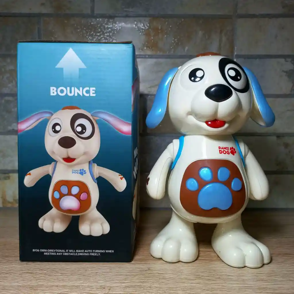 Perrito Bailarín Interactivo De Luz Y Sonido Para Bebé