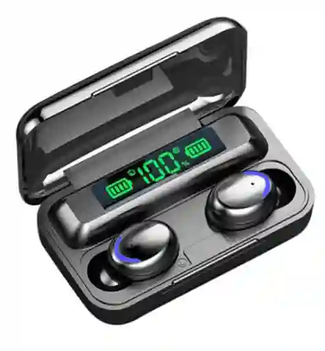 Audífonos Inalambricos Bluetooth F9-5 Negro Power Banck