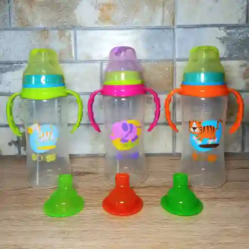 Tetero 13 Onzas Boogy Doble Chupo Surtido