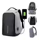 Morral Mochila Bolso Antirrobo Con Cargador Impermeable