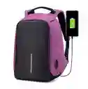 Morral Mochila Bolso Antirrobo Con Cargador Impermeable