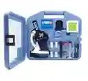 Microscopio Monocular Niños Didactico Kit 28 Piezas