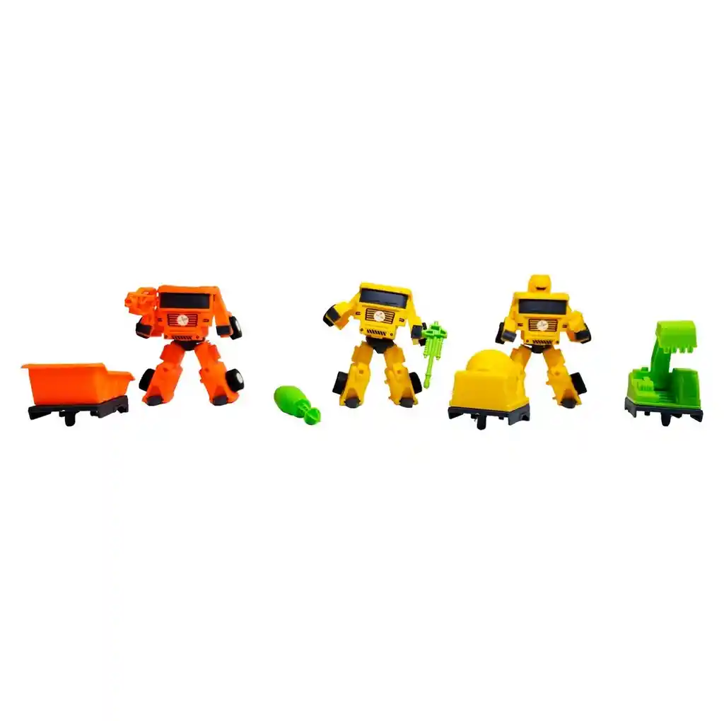 Carros Robots Construccion Armable Juguete Didactico Niños
