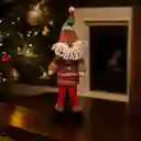 Cubre Botellas De Vino Diseño Navideño Papá Noel Escocés