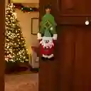 Chapero De Navidad Diseño Papá Noel Rojo