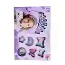 Kit Princesa Corona Ganchos Accesorios Disfraz Juguete