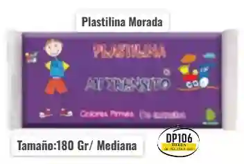Plastilina Morado 180 Gramos Mediana