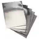 Cartulina Metalizada 70x50cm 250g Plateada