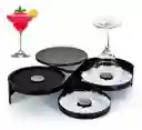 Labiador Bordeador Escarchador De Copas Vasos 3 Puestos Bar
