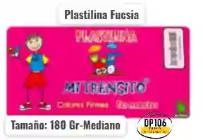Plastilina Fucsia 180 Gramos Mediana