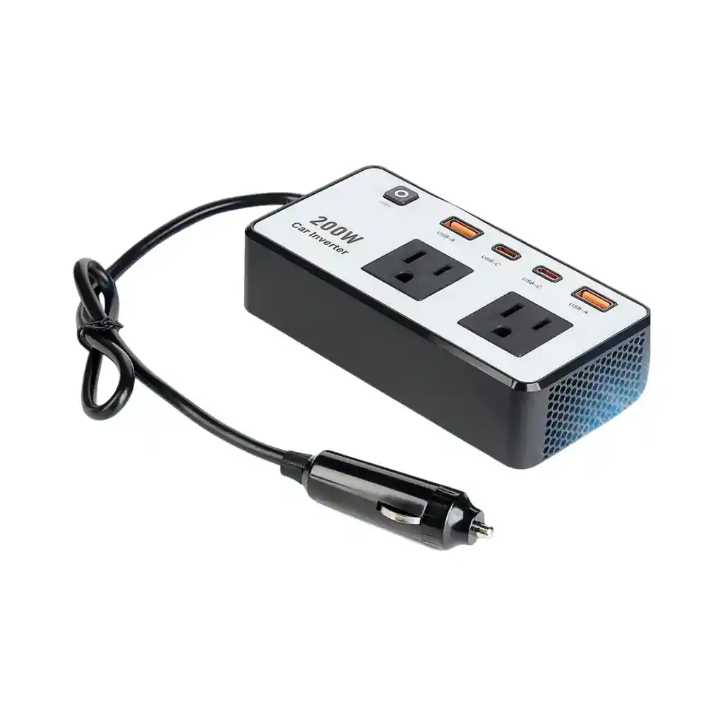 Inversor De Voltaje Para Carro De 200w