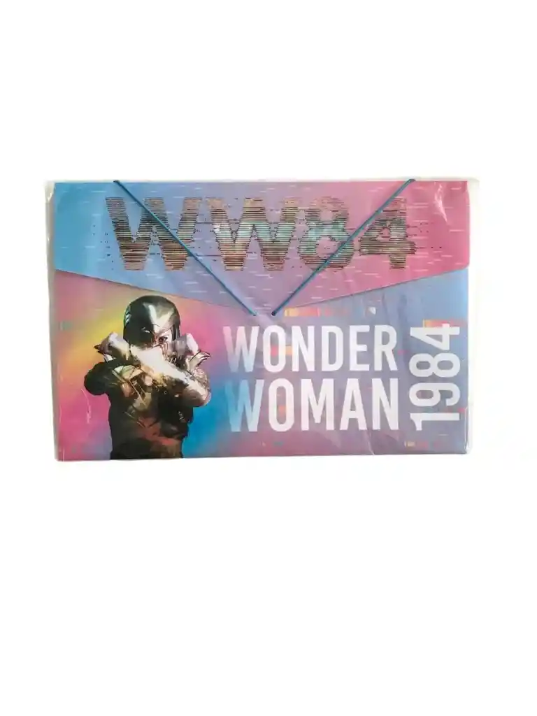 Carpeta Fuelle Plastica Para Niña Wonder Woman 233-019 Primavera