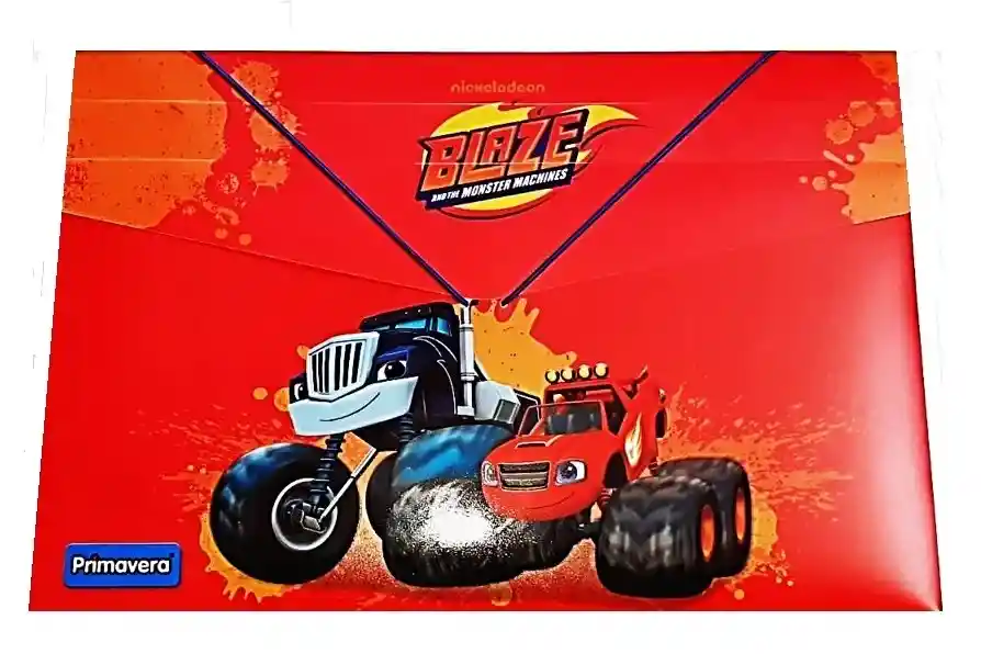 Carpeta Fuelle Plastica Para Niño Blaze 239-019 Primavera