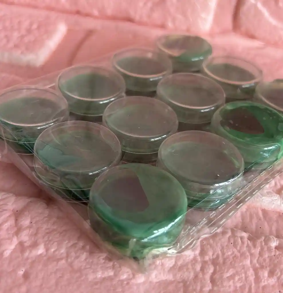 Pintucaritas Verde Oscura X12 Unidades