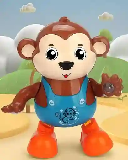 Juguete Mico Mono Bailarin Con Luces Y Sonido