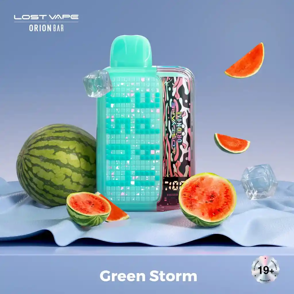 Vape Orion Bar De 10mil Puffs Sandia Vaper Vapeador Cigarrillo Electronico Vapes