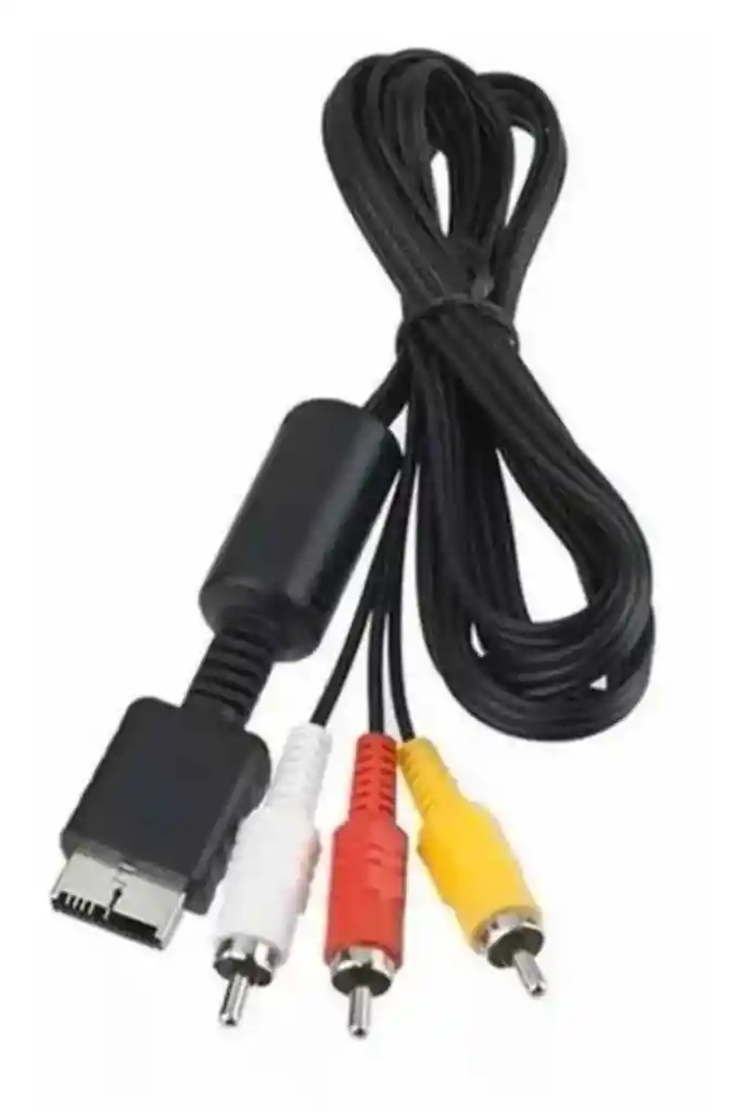 Cable Genérico De Audio Y Video Compatible Con Playstation 2.
