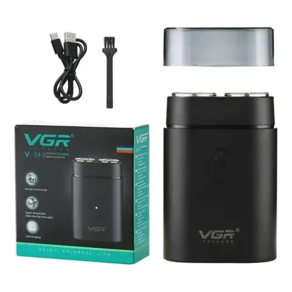 Máquina Afeitadora Vgr 341 Dos Cabezales