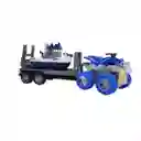 Cuatrimoto Niñera Trailer Bote Lancha Juguete Interactivo