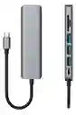Dock Station Tipo C 7 En 1 Hdmi Hub Usb 3.0 Usb C T Micro Sd