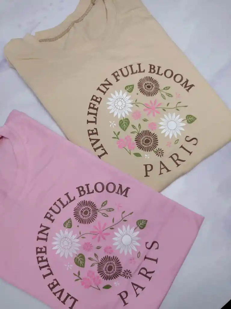 Camiseta Basica Para Dama