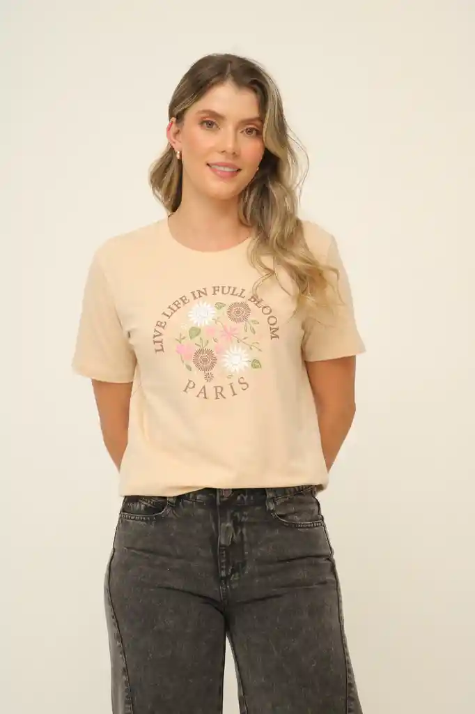 Camiseta Basica Para Dama