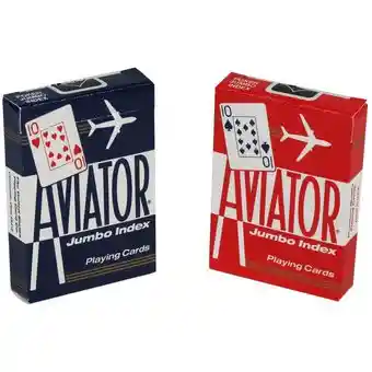 Baraja De Cartas Bicycle Aviator Jumbo