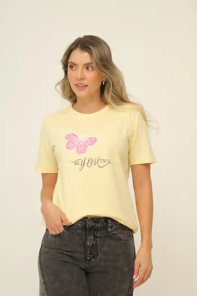 Camiseta Basica Para Dama